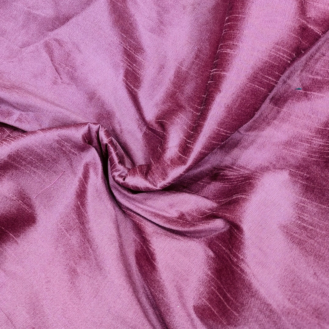 Purple Orchid Dupioni Silk Fabric main image 0