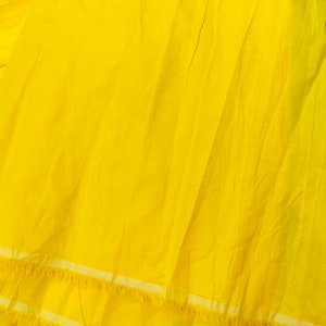 Gelber Taft Stoff, hellgelber Taft Seidenstoff, Taft-Kleidstoff, Polyester-Taftstoff, Brautkleider