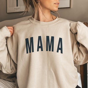 Mama Sweatshirt Mom Life Shirt Gift For Mom Sweatshirt Retro Mama Sweatshirt Mom Shirt Mothers Day Gift New Mom Gift Cute Mom Shirt