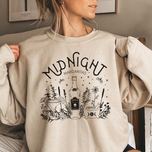 Magic Sweatshirt Apothecary Shirt Witch Shirt Basic Witch Cute Fall Shirt Halloween Shirt Midnight Margaritas Sweatshirt
