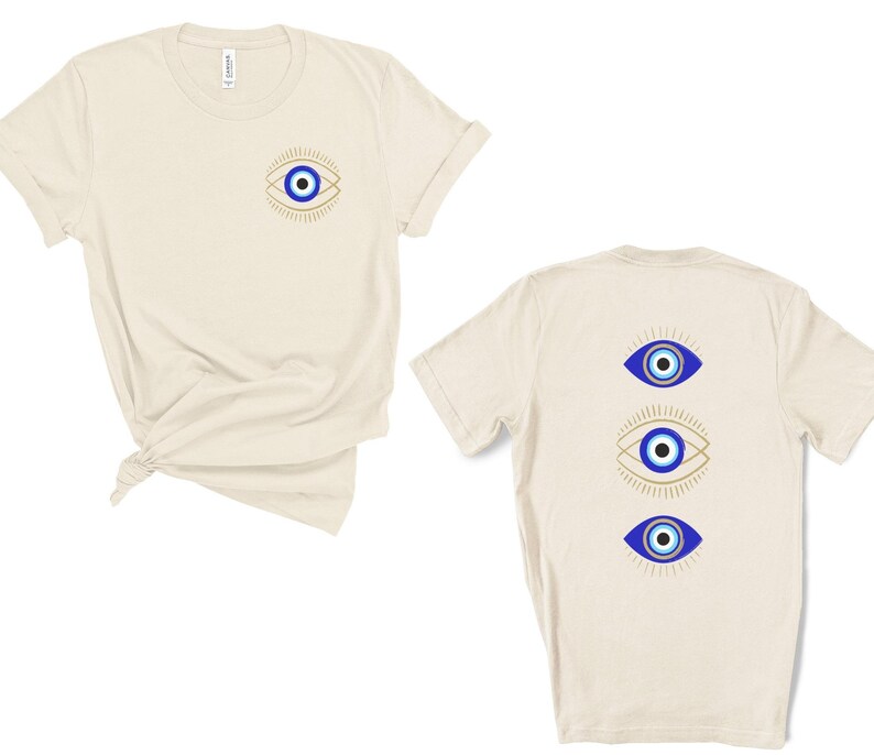 HOT PINK EVIL EYE SHIRT main image 1