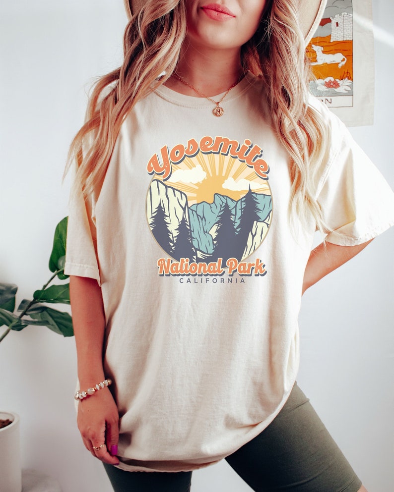 Comfort Colors Yosemite Tee Yosemite National Park Shirt - Etsy