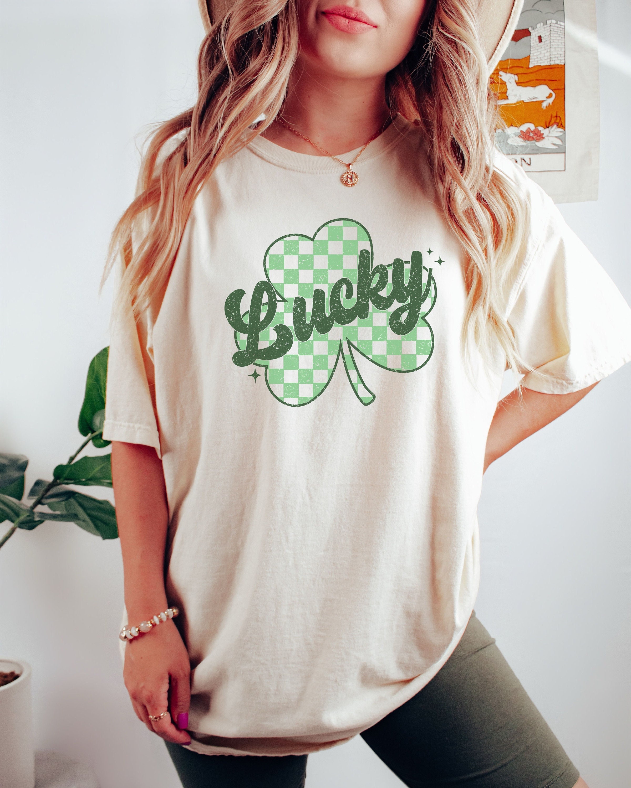 Discover Comfort Colors Lucky St Patricks Day Shirt, Lucky St Patricks Day Shirt