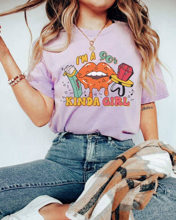 Comfort Colors Tshirt, Vintage 90s Shirt, Birthday Shirt, 90s Kinda Girl Shirt, Gifts for Her, Retro Shirt, Women's T-shirts 90s Party Shirt - Etsy Comfort Colors Tshirt, Vintage 90s Shirt, Birthday Shirt, 90s Kinda Girl Shirt, Gifts for Her, Retro Shirt, Women's T-shirts 90s Party Shirt - Etsy