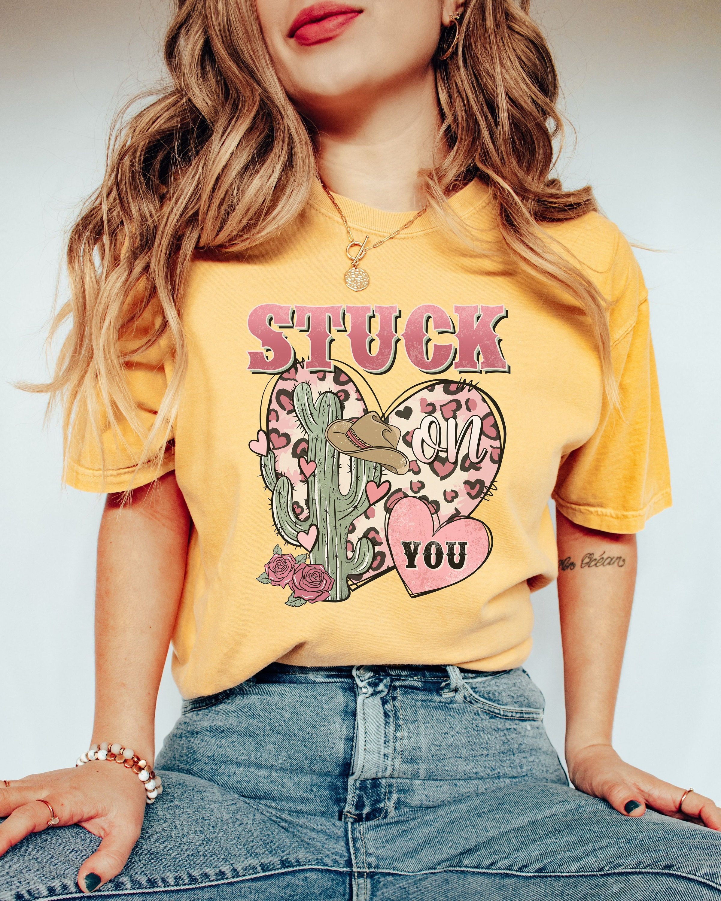 Stuck on You Lyrics, Stuck on You Till The End of Time, Valentines Day  Special Gift,  Kids T-Shirt for Sale by graphic-genie