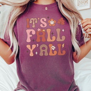 it's Fall ya'll comfort colors tee main image 0
