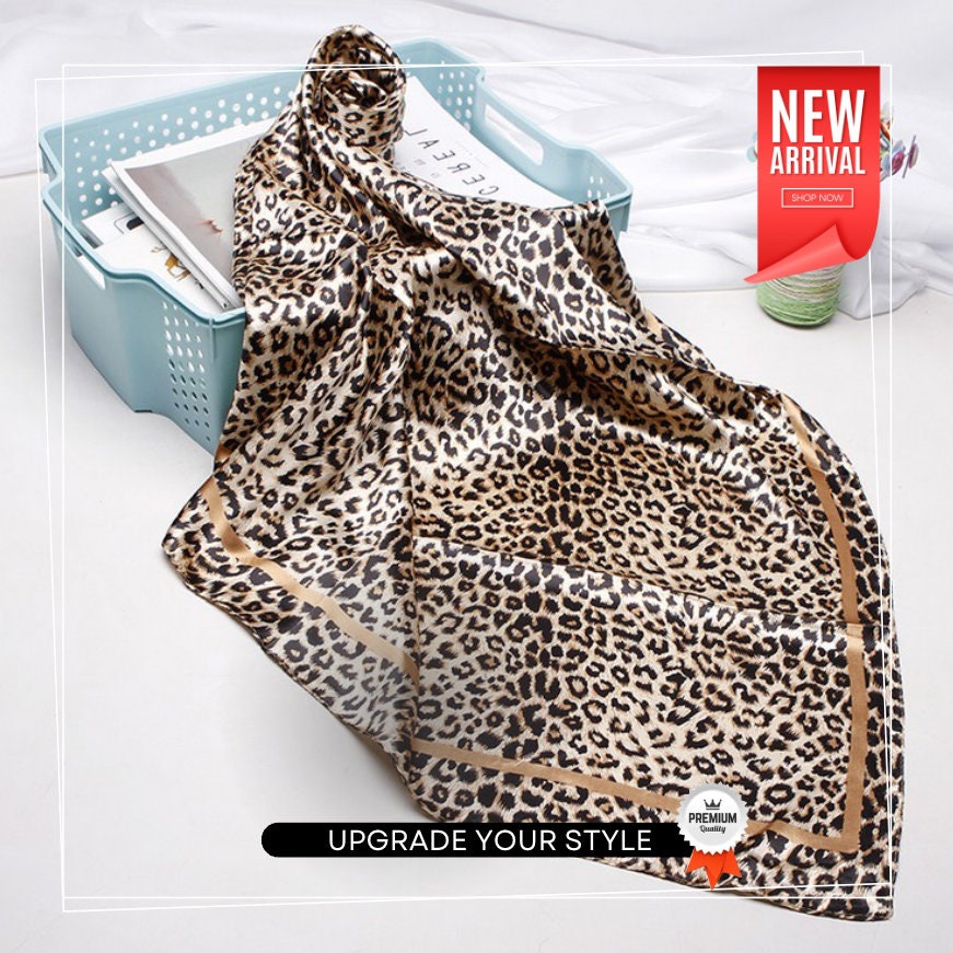 FOULARD CATHY LEOPARD - Foulards Accessoires