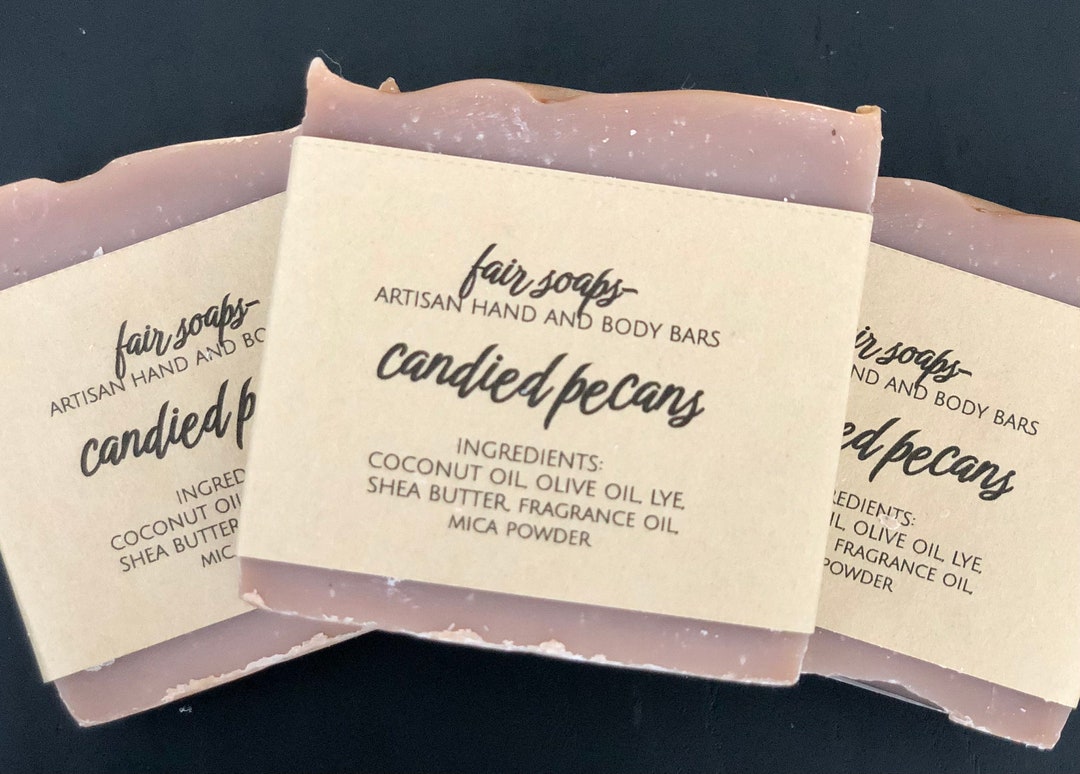 Handmade Bar Soap With Fragrance Oil Organic Artisan Soap Etsy