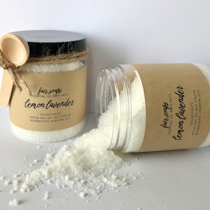 8-Ounce Essential Oil Bath Salts