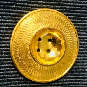 Boutons VINTAGES dorés de créateurs en métal de 1930 à 1950 image 3
