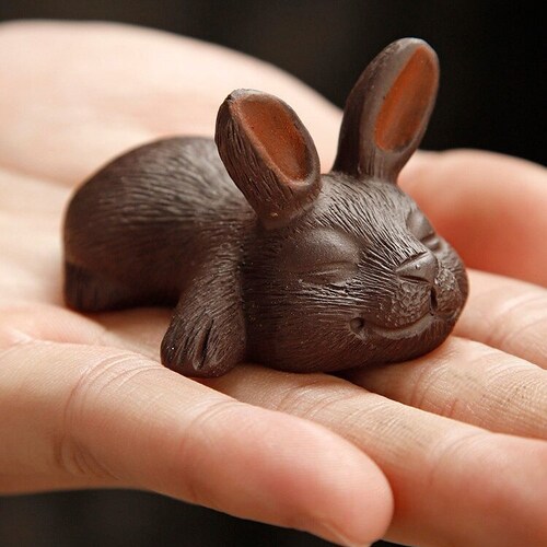 Cute Turtle Tea Pet Tea Tray Display Ornaments Tea Accessories Etsy