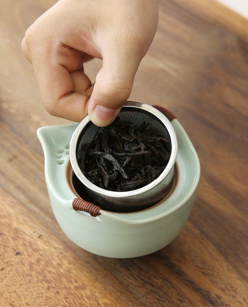 Portable Travel Tea Set Handmade Ceramic Travel Tea Pot With Etsy