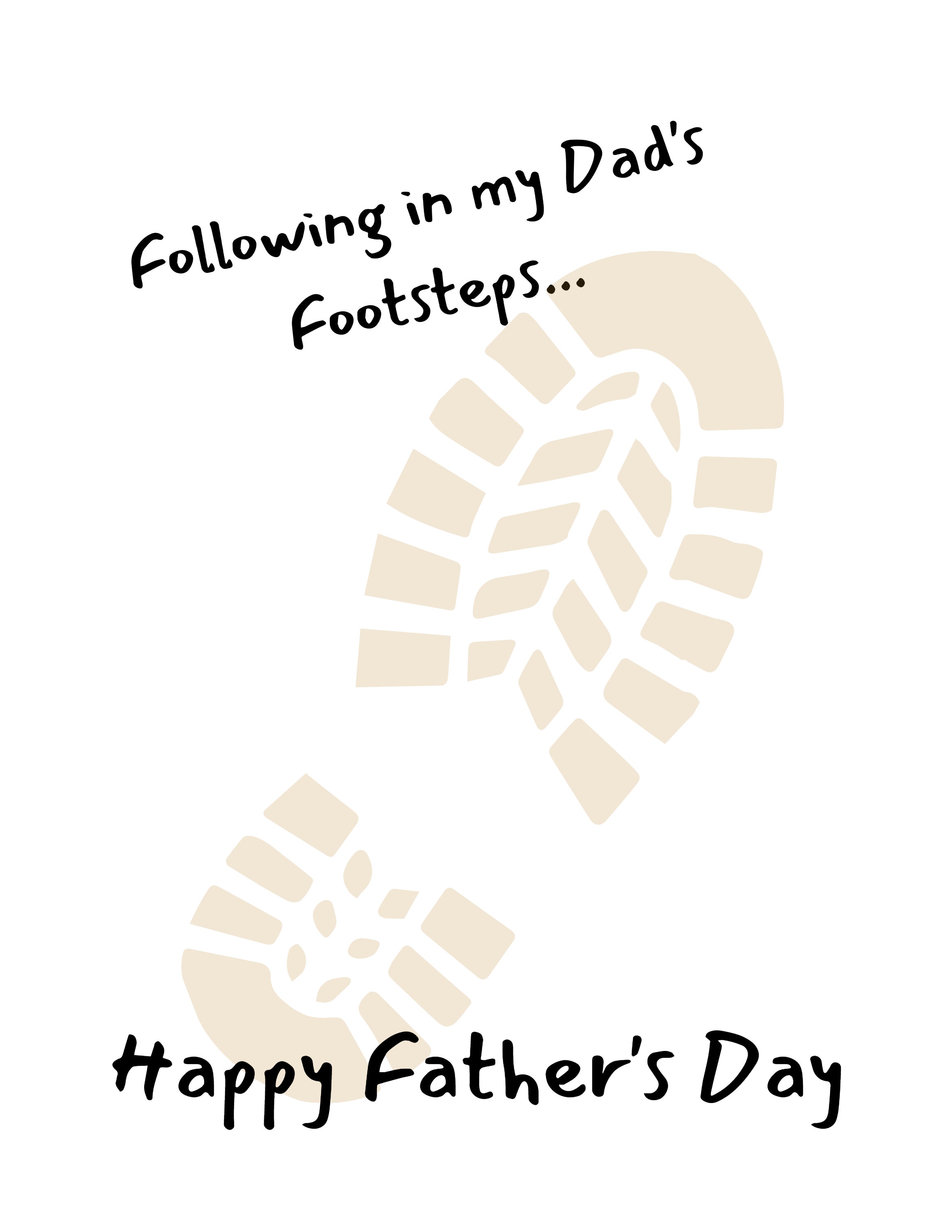 Father's Day Craft Printable PDF Daddy Day Handprint Art Handmade Gifts ...