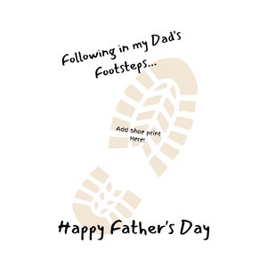 Father's Day Craft Printable PDF Daddy Day Handprint Art Handmade Gifts ...