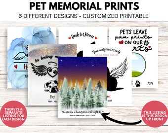 Pet Memorial Customized Printable (6)