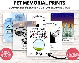Pet Memorial Customized Printable (5)