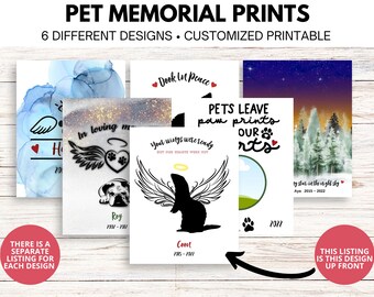 Pet Memorial Customized Printable (2)