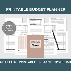 Printable Budget Planner My Budget Tracker Plan To Budget Your Money Plan Your Finances Save Money How To Get Ahead Financially