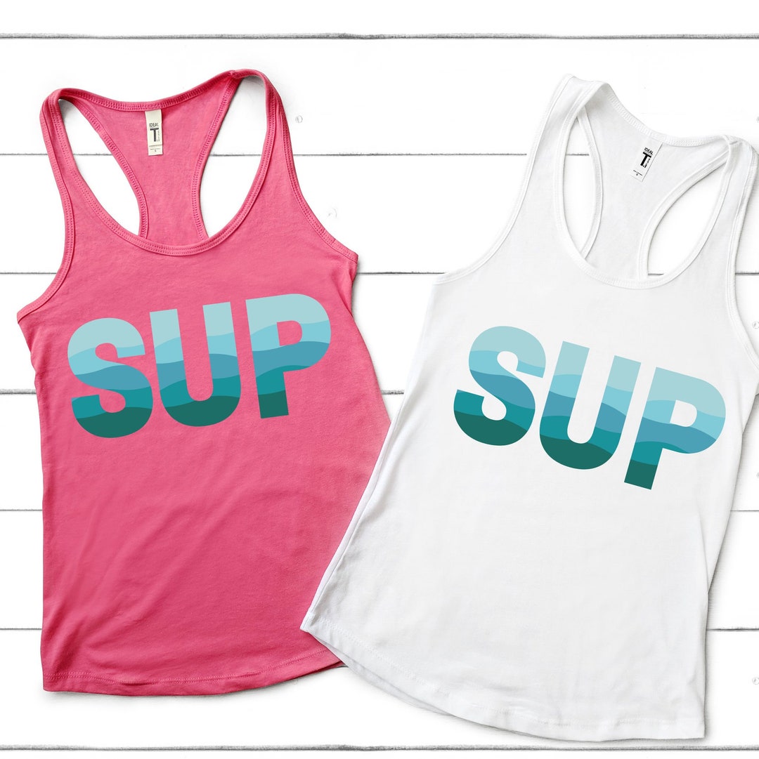 SUP Board Stand up Paddle Board Shirt, SUP Tank Top, Surfing SUP Shirt