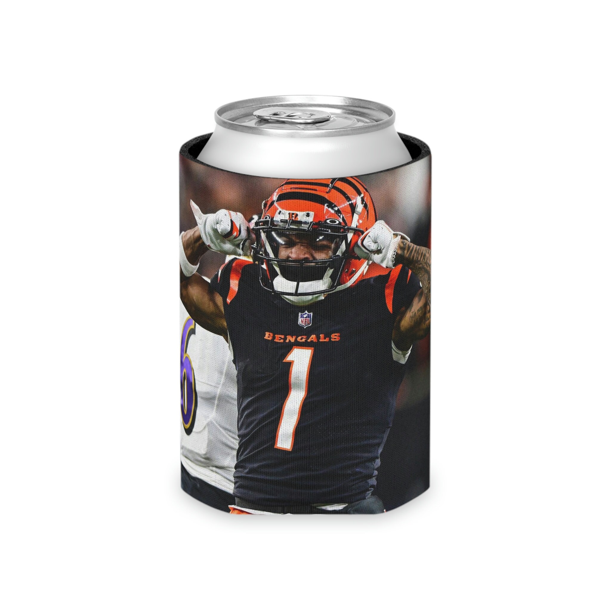 Jamarr Chase Bengals Koozie Cincinnati Bengals Koozie Etsy