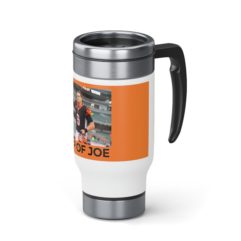Joe Burrow , Cup of Joe, Coffee Mug, Bengals Cup,travel Mug With Handle