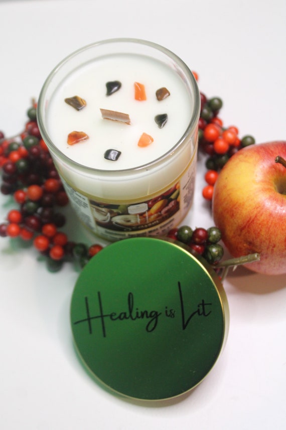 Your Harvest Season 8oz Coconut Apricot Wax Fragrance Oil Free Candle