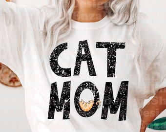 Cat Mom Png, Cat Mom Sublimation Designs, Cat Mom Coffee Mug Png, Cat Mom Shirt Design, Cat Mom Sublimation Download, Cute Cat Mom Png