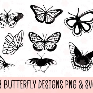 Butterfly Svg, Butterfly Svg Files, Butterfly Svg Bundle, Butterfly Clipart, Butterflies Svg, Butterfly Svg Png, Butterfly Cricut  Cut File