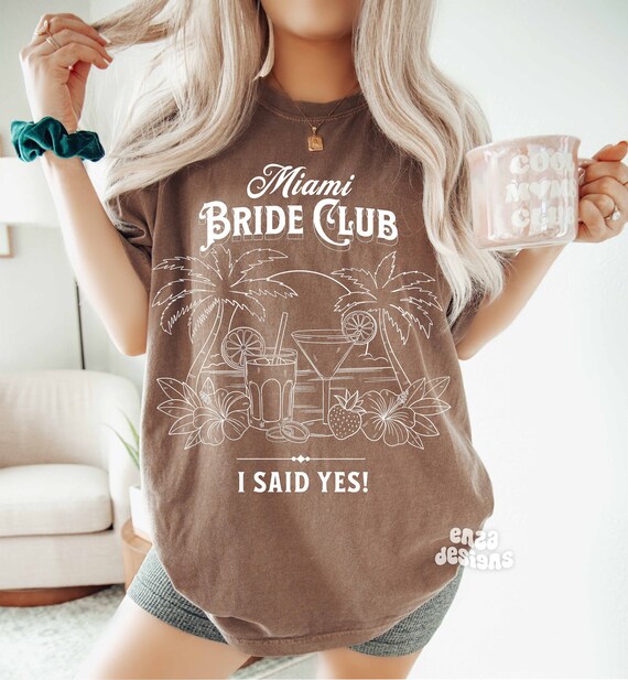 Miami Bride Png Shirt Design, Bride Clipart, Retro Bride To Be Png, Team Bride Png, Bride Bundle Png, Bridal Party Png, Bride Squad Png