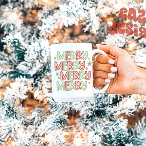 Merry Png Christmas Shirt Design, Xmas Png, Retro Christmas Png, Holiday Sublimation Designs, Tis The Season Png, Christmas Vibes Png