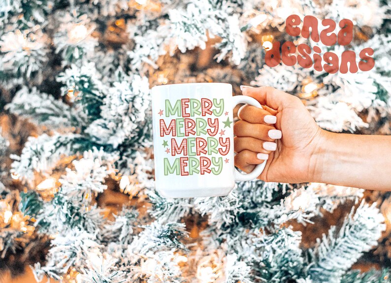 Merry Png Christmas Shirt Design, Xmas Png, Retro Christmas Png, Holiday Sublimation Designs, Tis The Season Png, Christmas Vibes Png