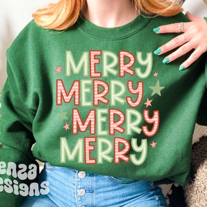 Merry Png Christmas Shirt Design, Xmas Png, Retro Christmas Png, Holiday Sublimation Designs, Tis The Season Png, Christmas Vibes Png
