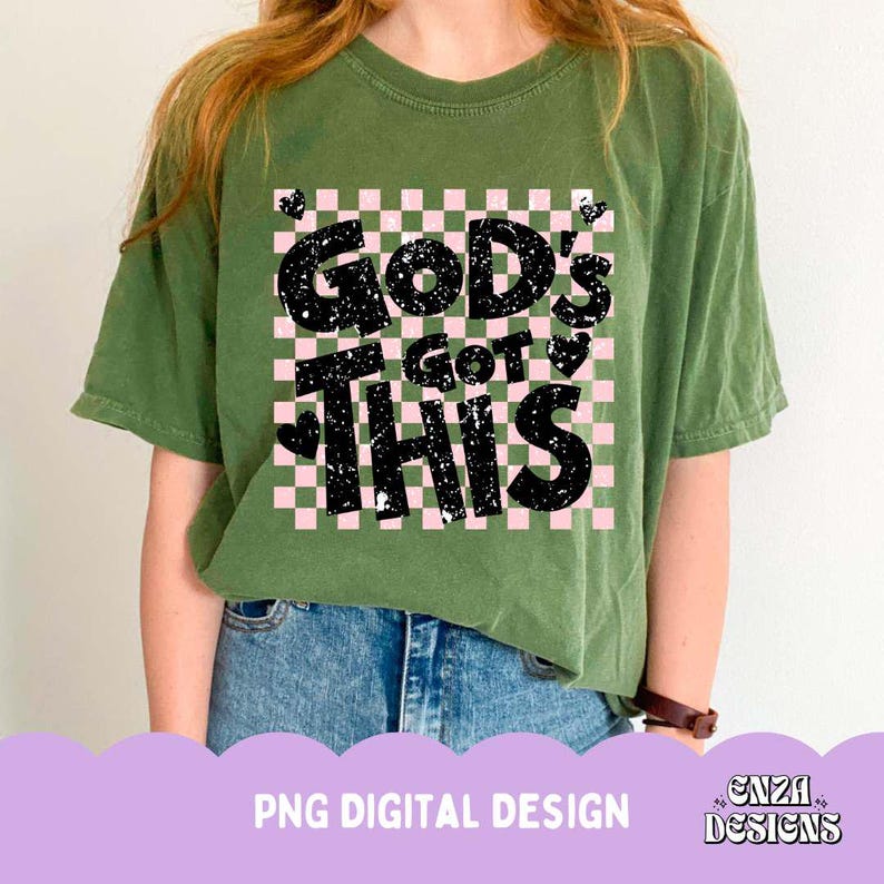 God's Got This Png, Christian Png Motivational Inspirational Design For T Shirt, Trust God Png, Bible Verse Quote, Religious Shirt Png