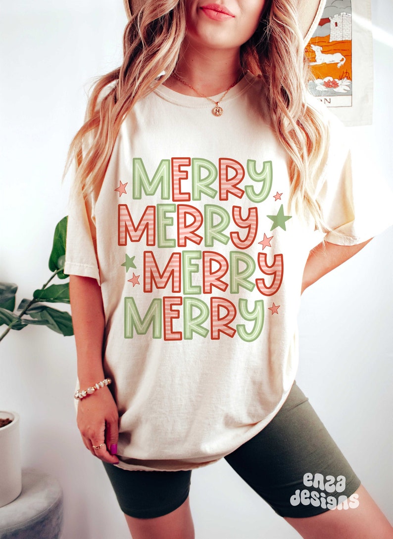 Merry Png Christmas Shirt Design, Xmas Png, Retro Christmas Png, Holiday Sublimation Designs, Tis The Season Png, Christmas Vibes Png
