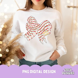 Christmas Cake Png, Coquette Bow Cake Png, Merry Christmas Png, Christmas Tree Cake Png, Retro Christmas Sublimation, Girly Christmas Png