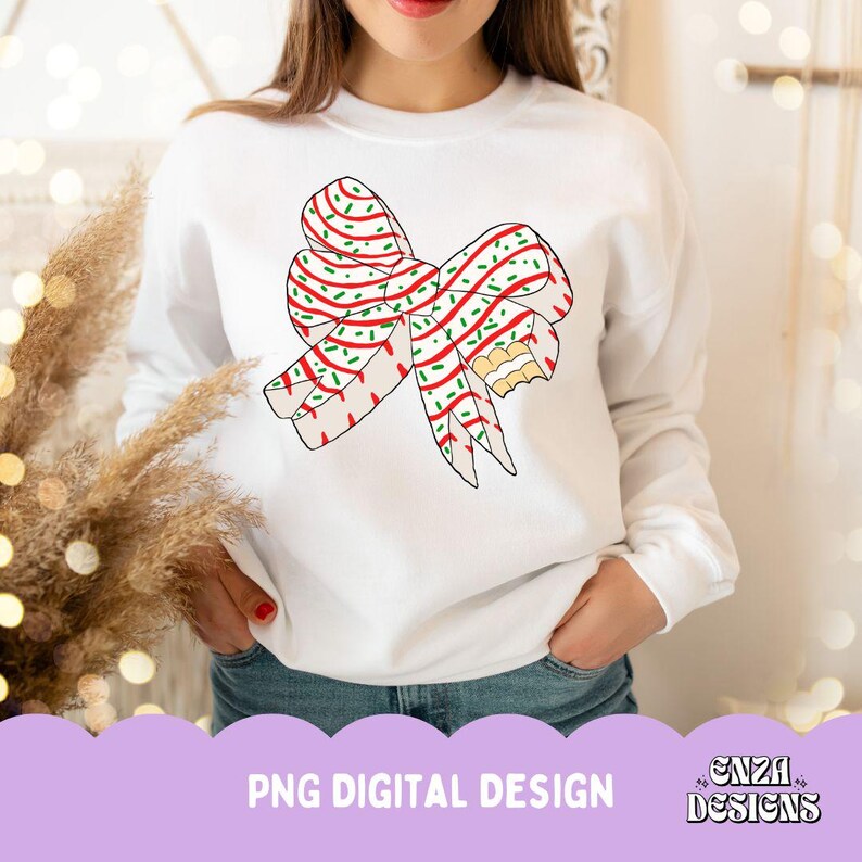 Christmas Cake Png, Coquette Bow Cake Png, Merry Christmas Png, Christmas Tree Cake Png, Retro Christmas Sublimation, Girly Christmas Png