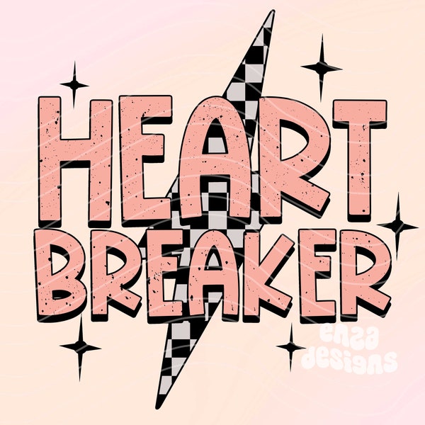 Heartbreaker Png, Girl Valentine's Day Sublimation Design Png, Instant Download Valentines Designs for Shirts, Valentines Pngs Clipart