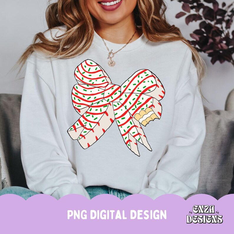 Christmas Cake Png, Coquette Bow Cake Png, Merry Christmas Png, Christmas Tree Cake Png, Retro Christmas Sublimation, Girly Christmas Png