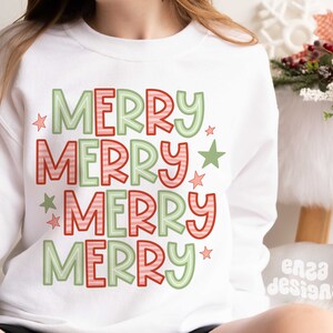 Merry Png Christmas Shirt Design, Xmas Png, Retro Christmas Png, Holiday Sublimation Designs, Tis The Season Png, Christmas Vibes Png