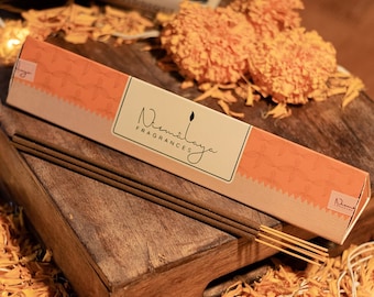 Handmade Incense Sticks Chemical  and Charcoal Free Made from Temple Flowers