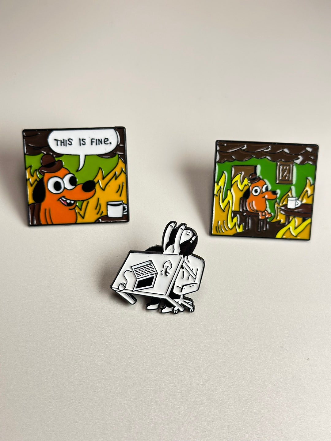 Office Work Enamel Pin | Funny Office Pin | Office Job Enamel Pin | - Etsy