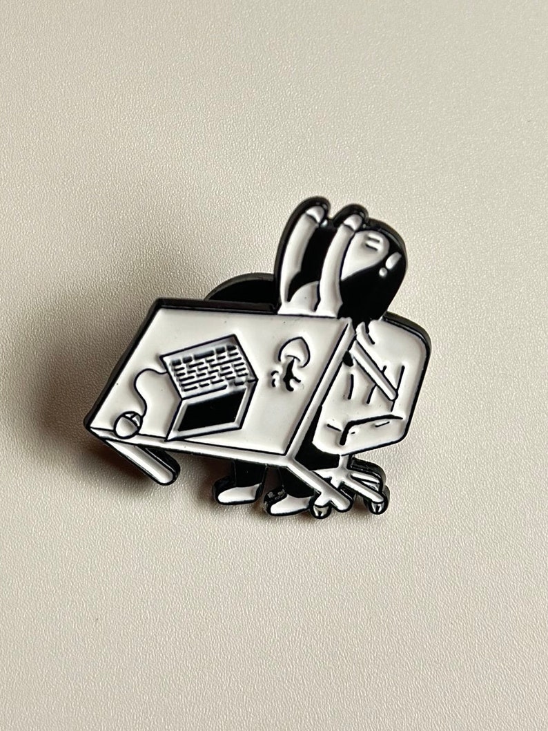 Office Work Enamel Pin | Funny Office Pin | Office Job Enamel Pin | - Etsy