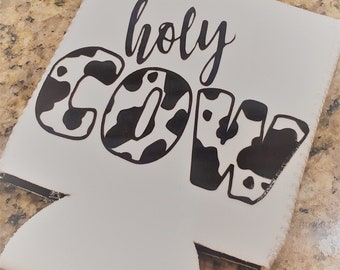 Bulk Order | HOLY COW | Custom Koozies | 1st Birthday Party