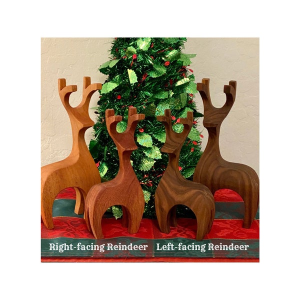 Wooden Reindeer