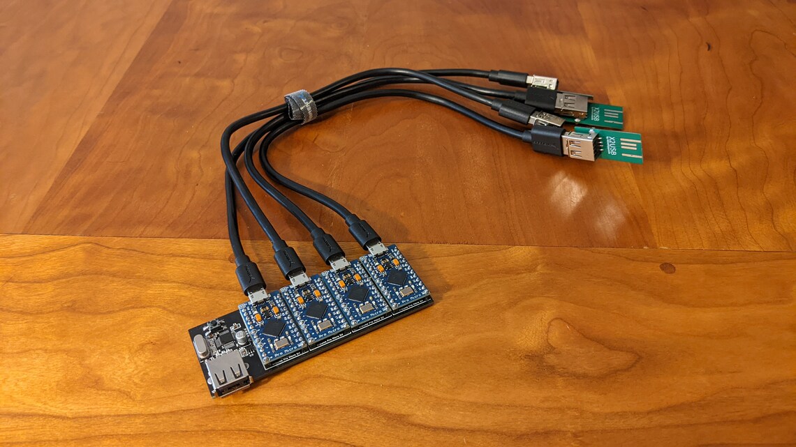 OGX360 Original Xbox Controller Adapter 4 Port Etsy