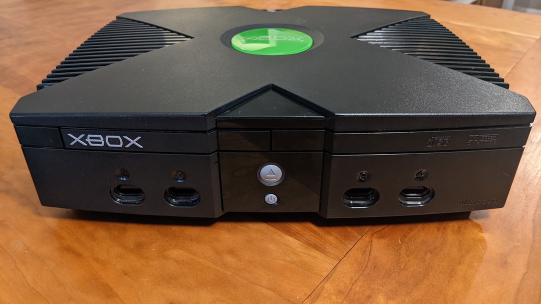 2TB Original Xbox Console Softmod rocky5 / Xbmc4gamers Etsy