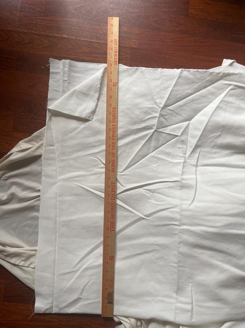 Cloth Off Sample Off White Twill Weave Duck Cloth Heavy Weight | Bottom Weight Fabric ...