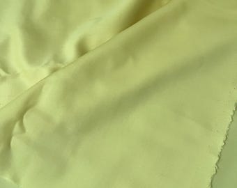 Yellow Plain Weave Fabric