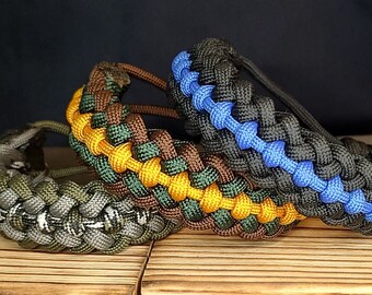 Paracord Bracelet Premium Adjustable Bracelets For Men Gift For Him Custom EDC Tactical Rope Veteran Made Covenant