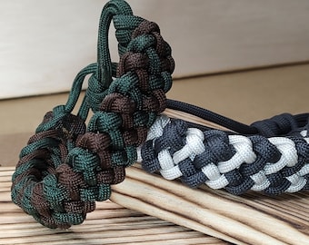 Paracord Bracelet Premium Adjustable Bracelets For Men Gift For Him Custom EDC Tactical Rope Veteran Made Basket Weave